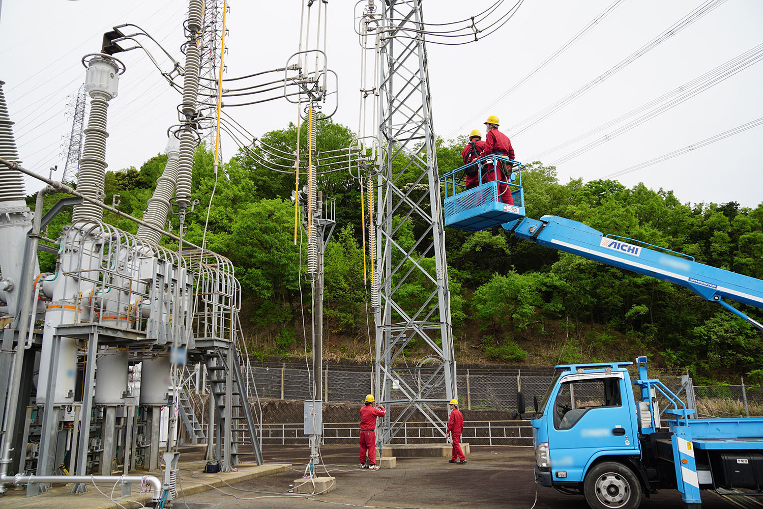 安全装置の撤去